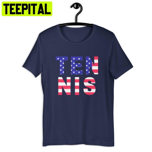 American Flag Us Open Tennis 2022 Trending Unisex Shirt