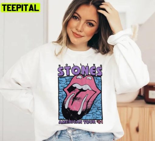 American Tour ’81 The Rolling Stones Unisex Sweatshirt