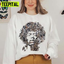 And Old Portrait Art Of Jimi Hendrix The Rock Legend Unisex Sweatshirt