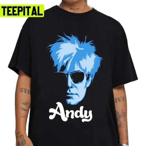 Andy Warhol Pop Art Glass Blue Unisex Sweatshirt