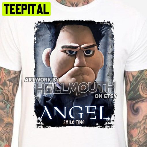 Angel Smile Time David Boreanaz Halloween Trending Unsiex T-Shirt