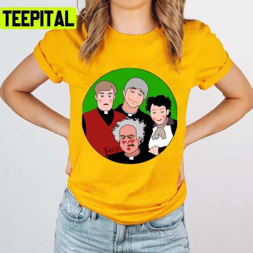 Animated All Characters Father Ted Unisex T-Shirt