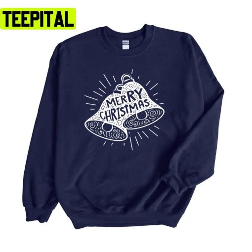 Animated Art Iconic Christmas Bells Unisex Sweatshirt