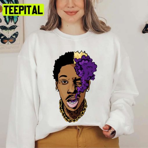 Animated Art Wiz Khalifa Premium Unisex Sweatshirt