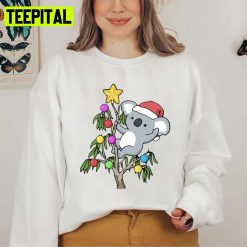 Animated Design Koala Christmas Funny Christmas Unisex Sweatshirt