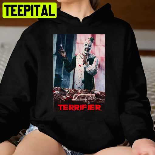 Anniversaire Terrifier Horror Movie Art Idol For You Terrifier Cool Halloween Shirt