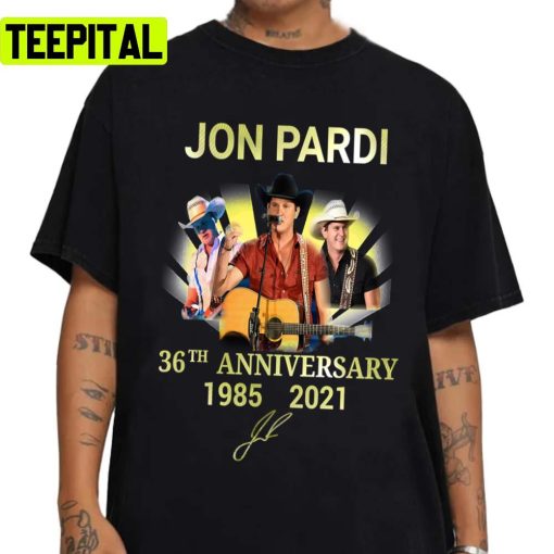 Anniversary Design Of Jon Pardi Singer Unisex Sweatshirt