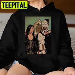 Anniversary Terrifier Horror Movie Art Retro Terrifier Cool Halloween Shirt