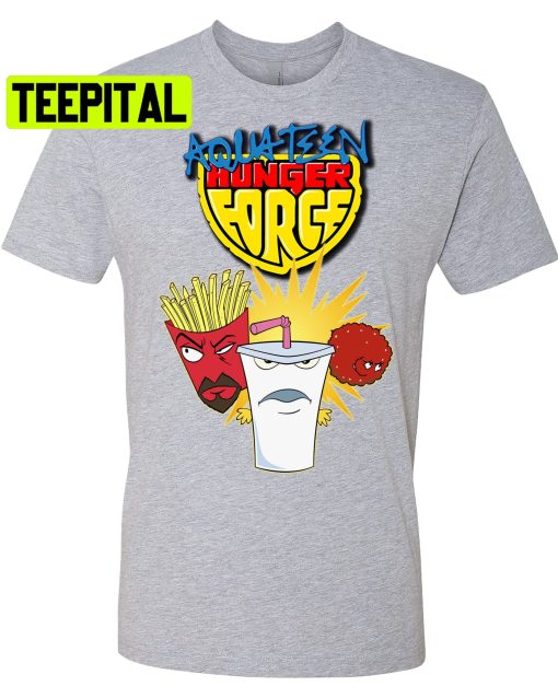 Aqua Team Hunger Force Master Shake Cartoon Trending Unisex Shirt