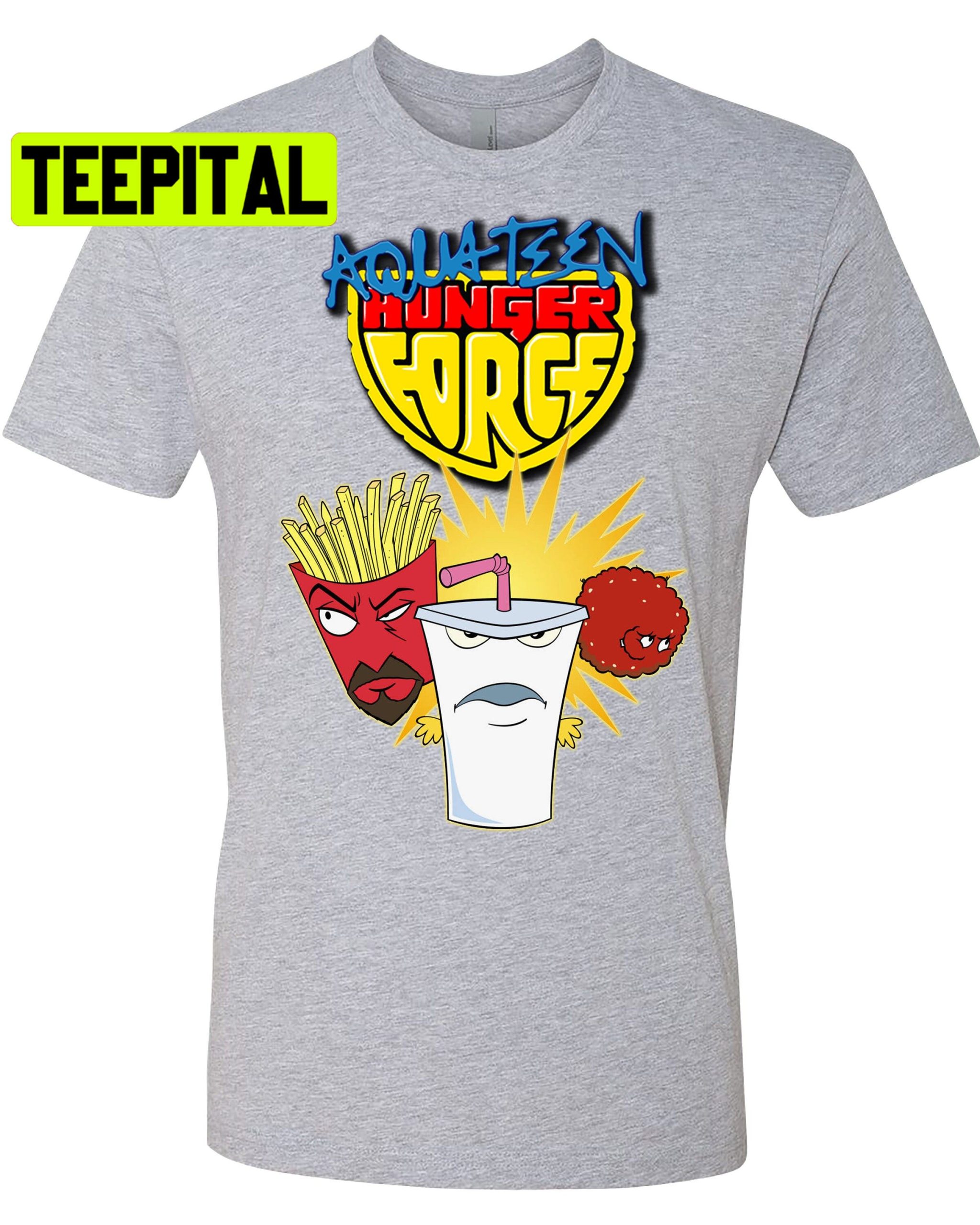 Aqua Team Hunger Force Master Shake Cartoon Trending Unisex Shirt