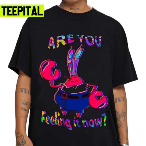 Are You Feeling It Now Mr Krabs Spongebob Squarepants Unisex T-Shirt