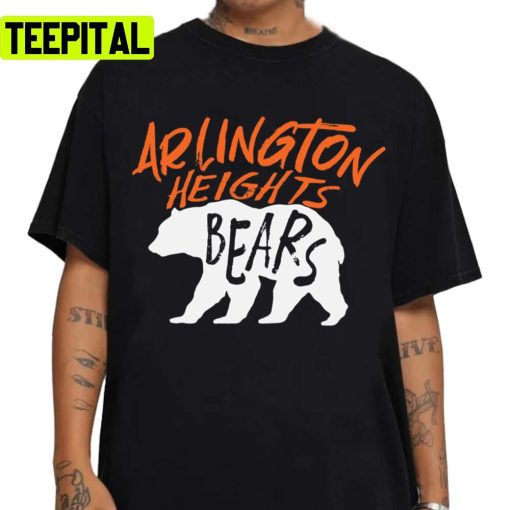 Arlington Heights Bears Football Team Touchdown Retro Unisex Sweatshirt