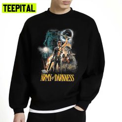 Army Of Darkness Vintage Evil Dead Unisex Sweatshirt