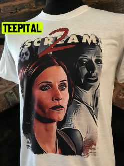 Art Scream 2 Gale Weathers Courtney Cox Halloween Trending Unsiex T-Shirt