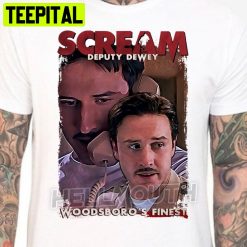 Art Scream Dewey Riley David Arquette Halloween Trending Unsiex T-Shirt