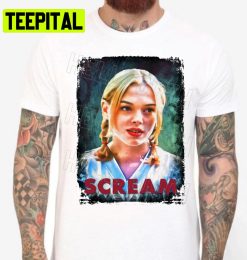 Art Scream Rose Mcgowan As Tatum Riley Halloween Trending Unsiex T-Shirt