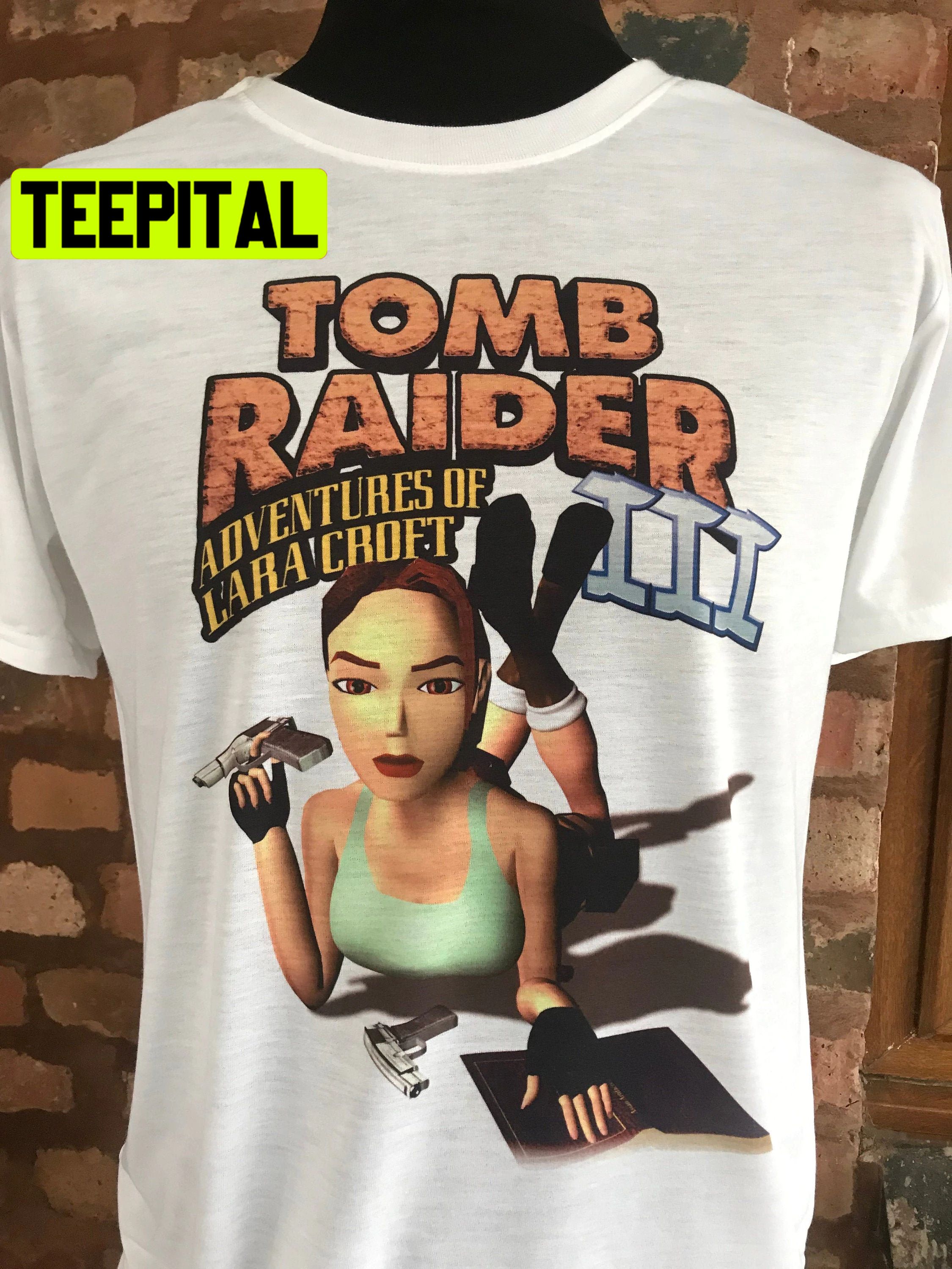 Art Tomb Raider 3 Adventures Of Lara Croft Halloween Trending Unsiex T-Shirt