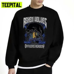 Ashen Wolves Logo Officers Academy Unisex Sweatshirt