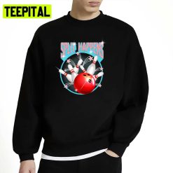 Awesome Funny Strike Bowler Playing Bowling Unisex Sweatshirt