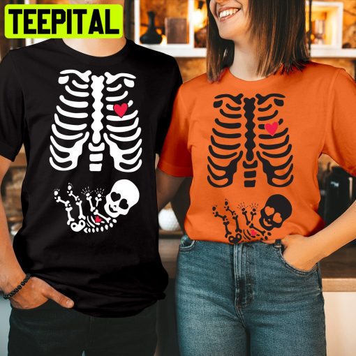 Baby Skeleton HalloweenTrending Unisex Shirt