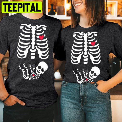 Baby Skeleton HalloweenTrending Unisex Shirt