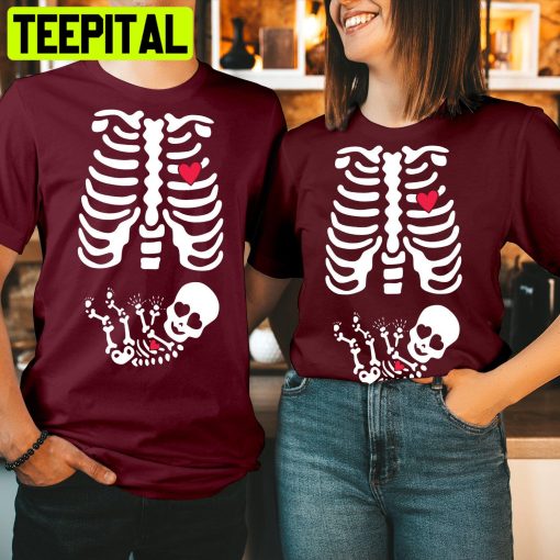 Baby Skeleton HalloweenTrending Unisex Shirt