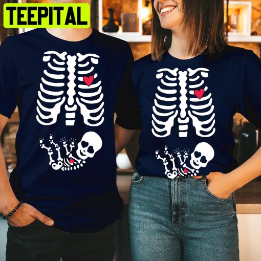 Baby Skeleton HalloweenTrending Unisex Shirt