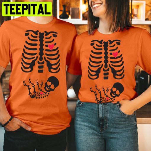 Baby Skeleton HalloweenTrending Unisex Shirt