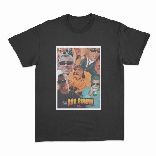 Bad Bunny Collage Graphic Unisex T-Shirt