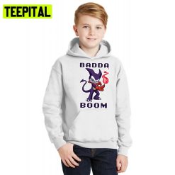 Badda Boom Animated Design Hoodie