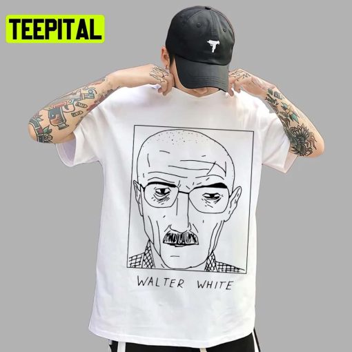 Badly Drawn Walter White Celebrities Breaking Bad Unisex T-Shirt