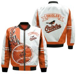 Baltimore Orioles 3d Bomber Jacket