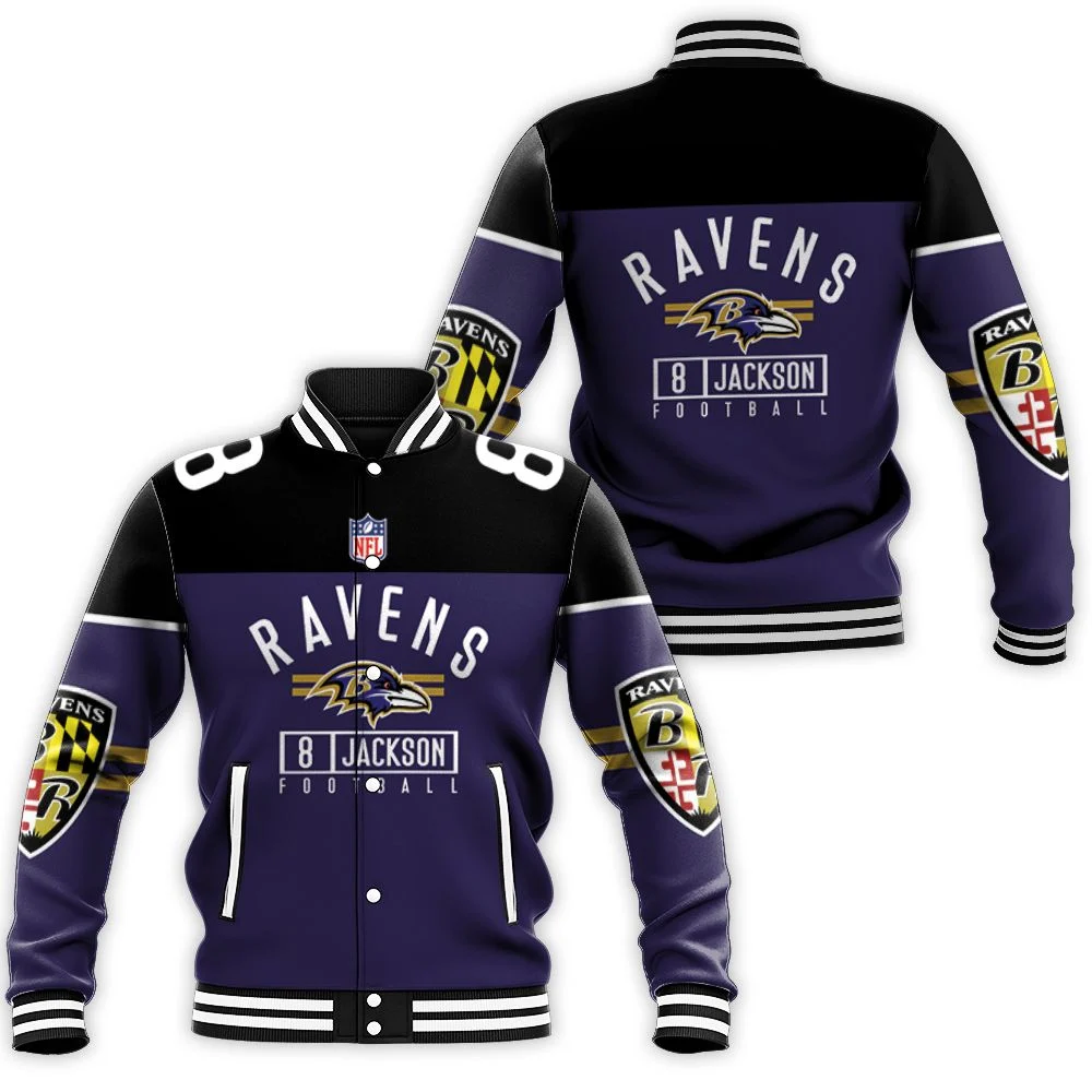 Baltimore Ravens 3d T Shirt Hoodie Jersey Baseball Jacket – Teepital –  Everyday New Aesthetic Designs