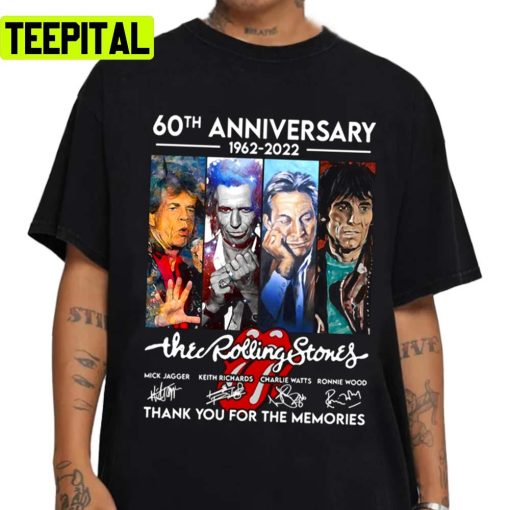 Band The Stones Legend Art 60th Anniversary The Rolling Stones Unisex Sweatshirt