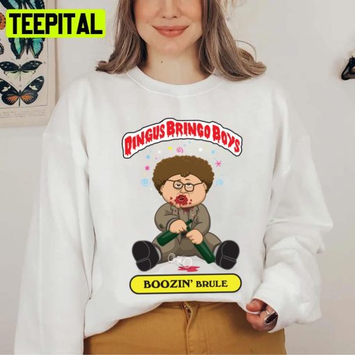 Bands Boozin Brule Graphic Tim And Eric Chibi Art Unisex T-Shirt