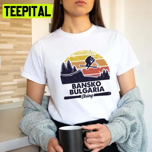 Bansko Mountain Ski Bulgaria Unisex T-Shirt