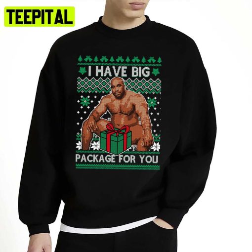 Barry Wood I Have A Big Package For You Christmas Ugly Unisex Sweatshirt