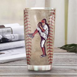 Baseball Pitcher Stainless Steel Cup