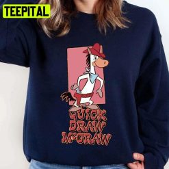 Basic Novelty Draw Retro Quick Draw Mcgraw Unisex Sweatshirt