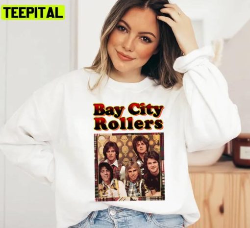 Bay City Rollers Band Retro Rock Music Unisex Sweatshirt