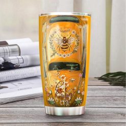 Bee Car Stainless Steel Cup