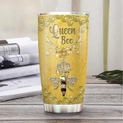 Bee Jewelry Style Stainless Steel Cup