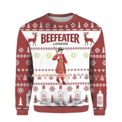 Beefeater London Dry Gin Ugly Christmas 3D Sweatshirt