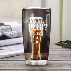 Beer Question Stainless Steel Cup