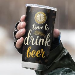 Beer Time Stainless Steel Cup