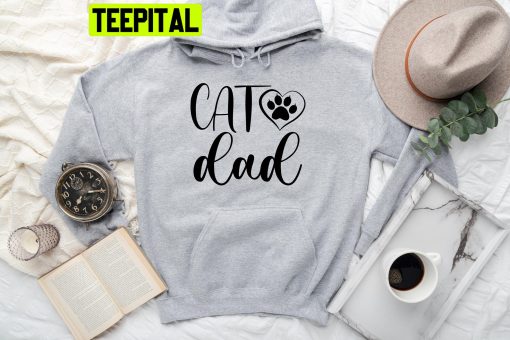 Best Cat Dad Ever Trending Unisex Hoodie