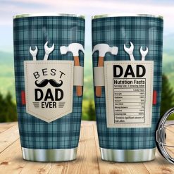 Best Dad Ever Stainless Steel Cup