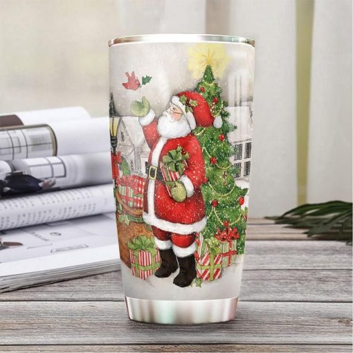 Best Friend Santa Claus Stainless Steel Cup