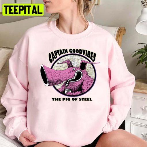 Bestcaptaingoodvibes Funny Pig Design Unisex Sweatshirt