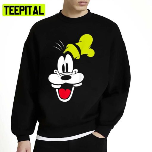 Big Face Of Goofy Dog Disney Unisex Sweatshirt